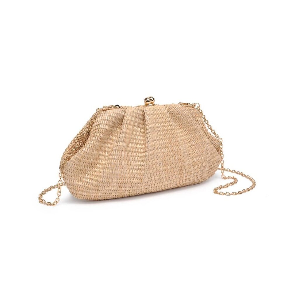 TRIANA STRAW FRAME CLUTCH - Picture 6 of 7